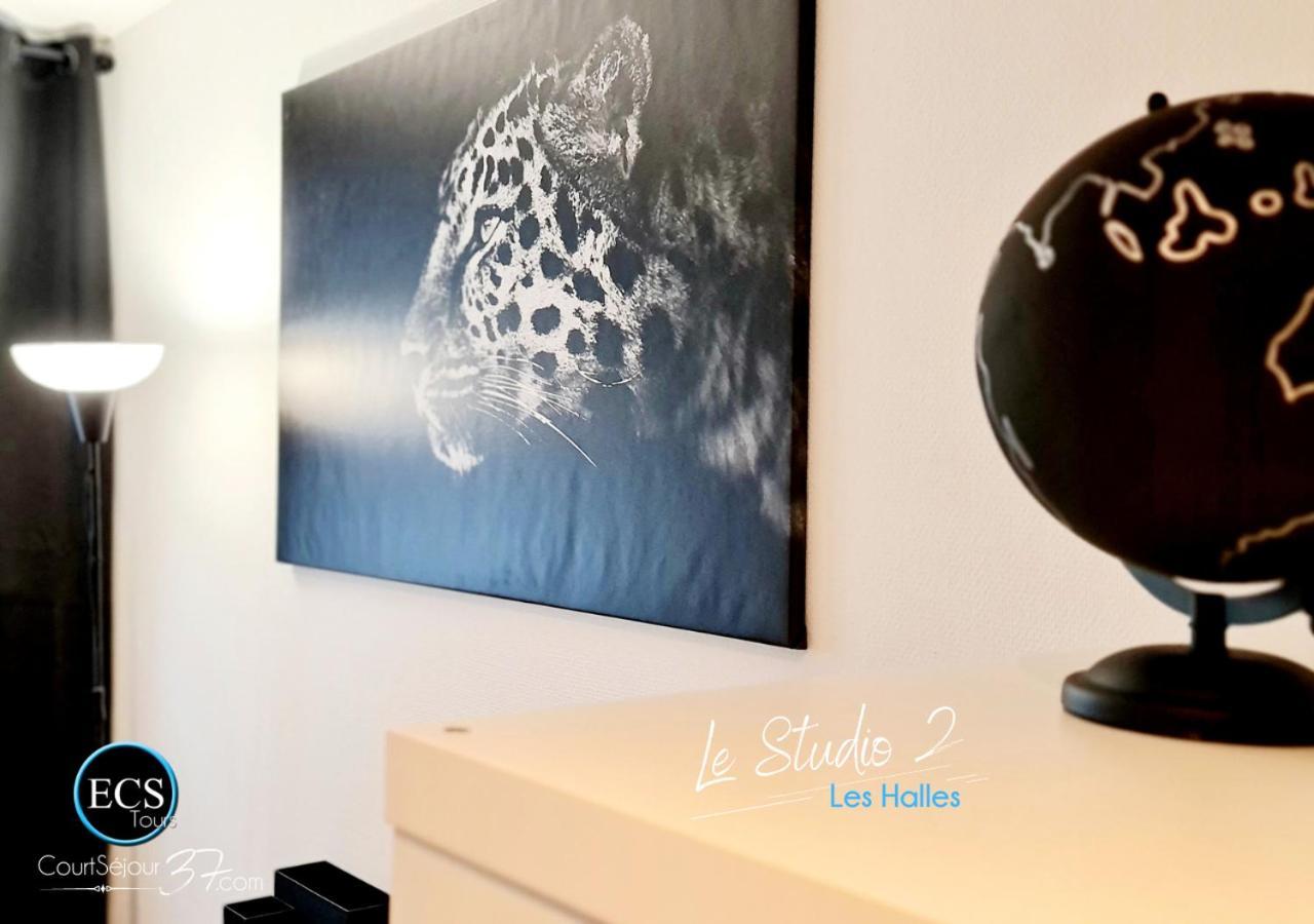 "Le Safari" - 2 Lits - Au Coeur Du Vieux Tours Lägenhet Exteriör bild