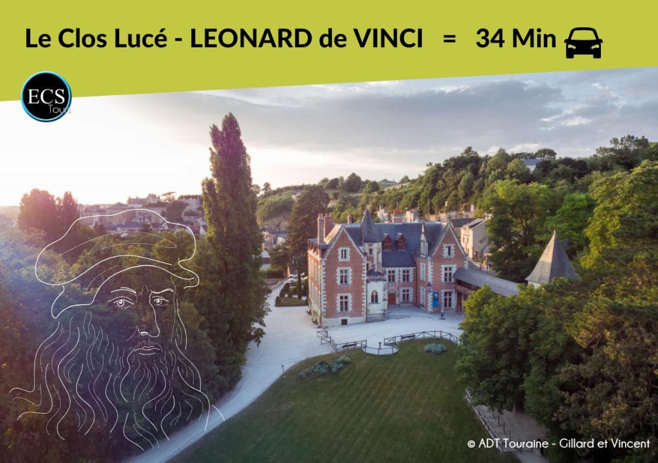 "Le Safari" - 2 Lits - Au Coeur Du Vieux Tours Lägenhet Exteriör bild